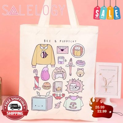 Bee And Puppycat Items Tote Bag