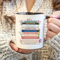 Custom Favorites Bookshelf Librarian Mug