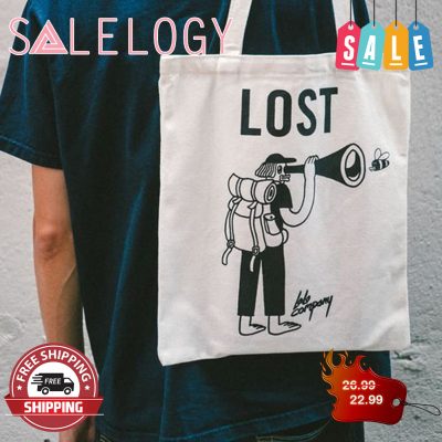 Lost tracking tote bag