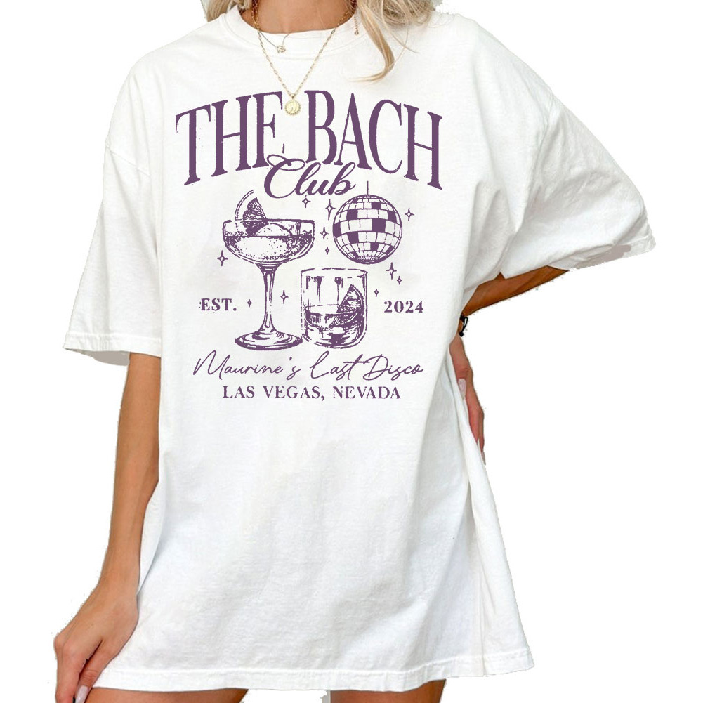 Custom Cocktail The Bach Club Bachelorette Shirt