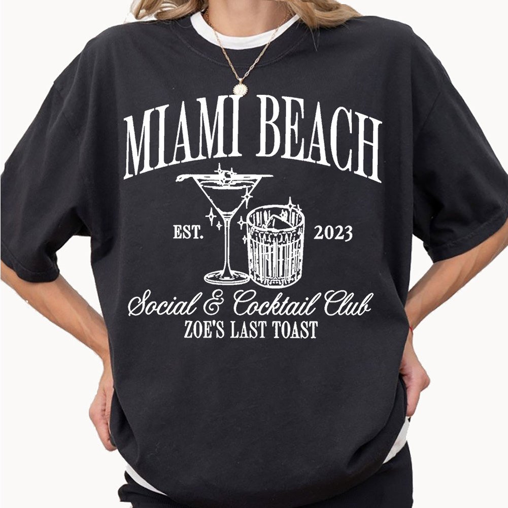 Personalized The Beach Club Bachelorette Shirt