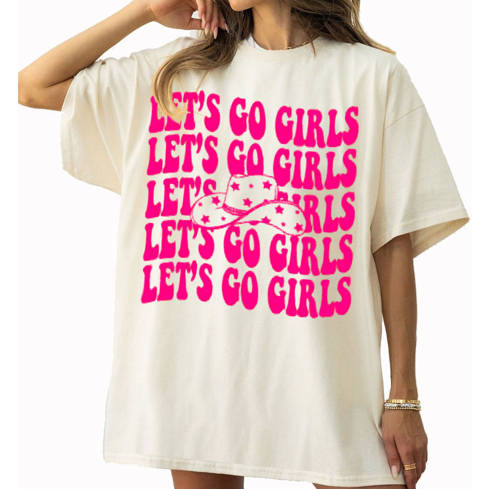 Lets Go Girl Bachelorette Comfort Colors Shirt