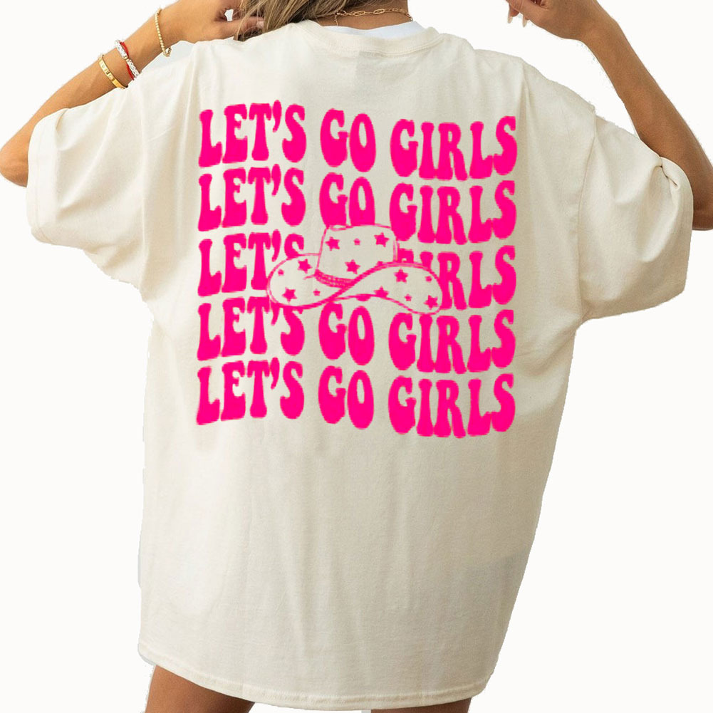 Bride Cowgirl Lets Go Girls Bachelorette Comfort Colors Shirt