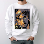 2PAC BACK Vintage 90s Rap Hip Hop Shirt