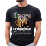 The Doors 59th Anniversary 1965 2024 Thank You For The Memories Shirt