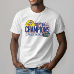 Florida Gators 2024 Sec Softball Conference Tournament Champions Base Stealer Shirt