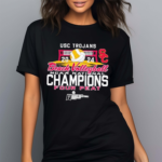 USC Trojans Women’s Beach Volleyball 2024 National Champs Four Shirt