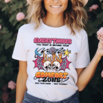 Skull Everything You Want Is Beyond Your Comfort Zone Shirt