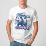 Opossum Feral Girl Summer Shirt