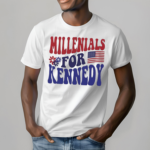 America Flag Millennials For Kennedy Shirt