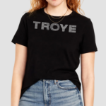 Troye Rhinestone Shirt