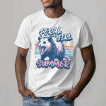 Opossum Feral Girl Summer Shirt