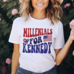 Millennials For Kennedy America Flag Shirt