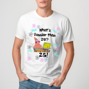 Secret What’s Funnier Than 24 25 Spongebob Retro Vintage Shirt