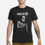 Orchid Chaos Skeleton Silver Shirt