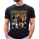 Star Wars Mandalorian Vintage Retro 90s Bootleg style Salelogy Shirt