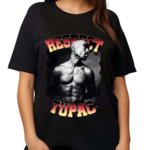 Respect Tupac Vintage Graphic 90s Shirt