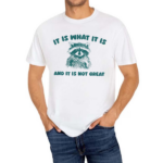 It Is What It Is And It Is Not Great Raccoon Shirt