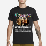 The Doors 59th Anniversary 1965 2024 Thank You For The Memories Shirt