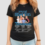 Young Sheldon Big Bang Theory 7th Anniversary 2027 2024 Thank You Shirt