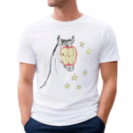 Elena Fiorenza Gatti Horse Girl Apple Shirt