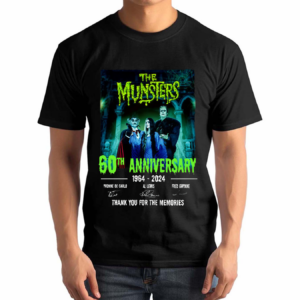 The Munsters 60th Anniversary 1964 2024 Thank You For The Memories Shirt