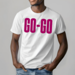 Wham Go-Go With Pink Text Shirt