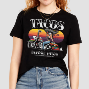 Los Tacos Before Vatos OG Chicana Vibes Shirt