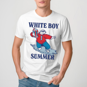 Bear White Boy Summer Shirt