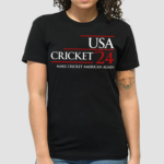 Erik Petersen Usa Cricket 24 Make Cricket American Again Shirt