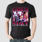 Gwen Stacy Spiderman Vintage Retro 90s Bootleg style Salelogy Shirt