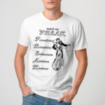 Match My Freak Friendliness Reliability Enthusiasm Ambition Kindness Shirt