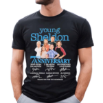 Young Sheldon Big Bang Theory 7th Anniversary 2027 2024 Thank You Shirt