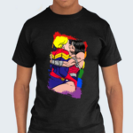 Wonder Women Captain Marvel Kissing LGBT Pride Month 2024 Shirt