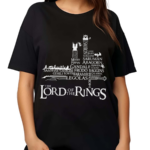 The Lord Of The Rings Legolas Gollum Aragorn Character Name Shirt