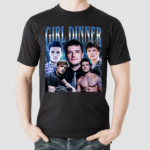 Josh Hutcherson Girl Dinner Vintage Retro 90's Bootleg style Salelogy Shirt