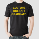 Culture Does Not Graduate Shirt