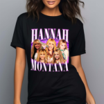 Retro Hannah Montana Merch Vintage Bootleg Inspired Tee shirt, Graphic Unisex Tee Hannah Montana Vintage T-Shirt, Hannah Montana shirt