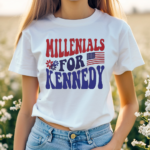 America Flag Millennials For Kennedy Shirt