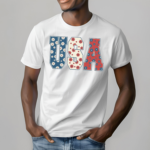 Floral Flower USA Shirt