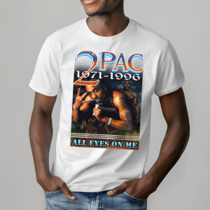 Tupac Shakur 2 Pac 1971 1996 All Eyes One Vintage Rapper Shirt