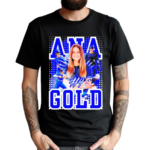 Duke Blue Devils Ana Gold #4 Players 2024 Shirt