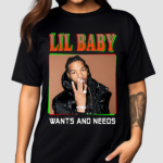 Lil Baby Vintage 90s Rap Graphic 2024 Shirt
