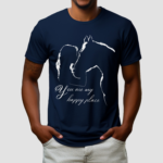 Girl Hug Horse You Are My Happy Place Shirt