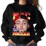 MAC MILLER Rapper Vintage Graphic Shirt