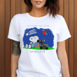 Snoopy I Go Round And Round Satellite Shirt