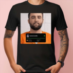 +1 Arrest Funny Scottie Scheffler Mug Shot Shirt