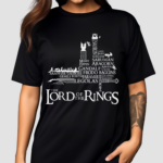 The Lord Of The Rings Legolas Gollum Aragorn Character Name Shirt