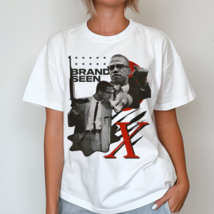 Micah Parsons Wearing seen Malcolm X By Any Means Anthony Edwards Shirt