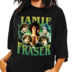 Jamie Fraser Outlander Vintage Retro 90's Bootleg style Salelogy Shirt